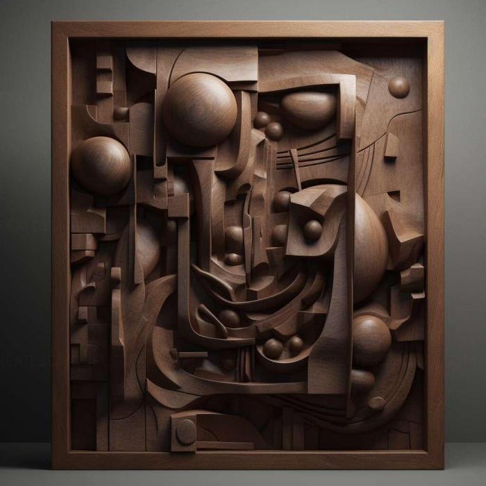 نموذج ثلاثي الأبعاد لآلة CNC 3D Art 